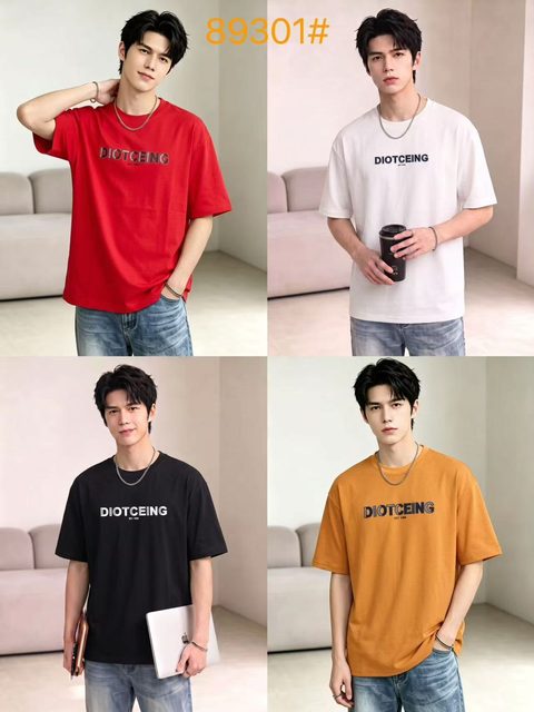 Style 89301 custom men's t-shirt on model