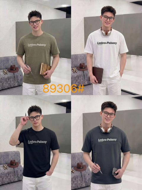 Style 89306 custom men's t-shirt on model