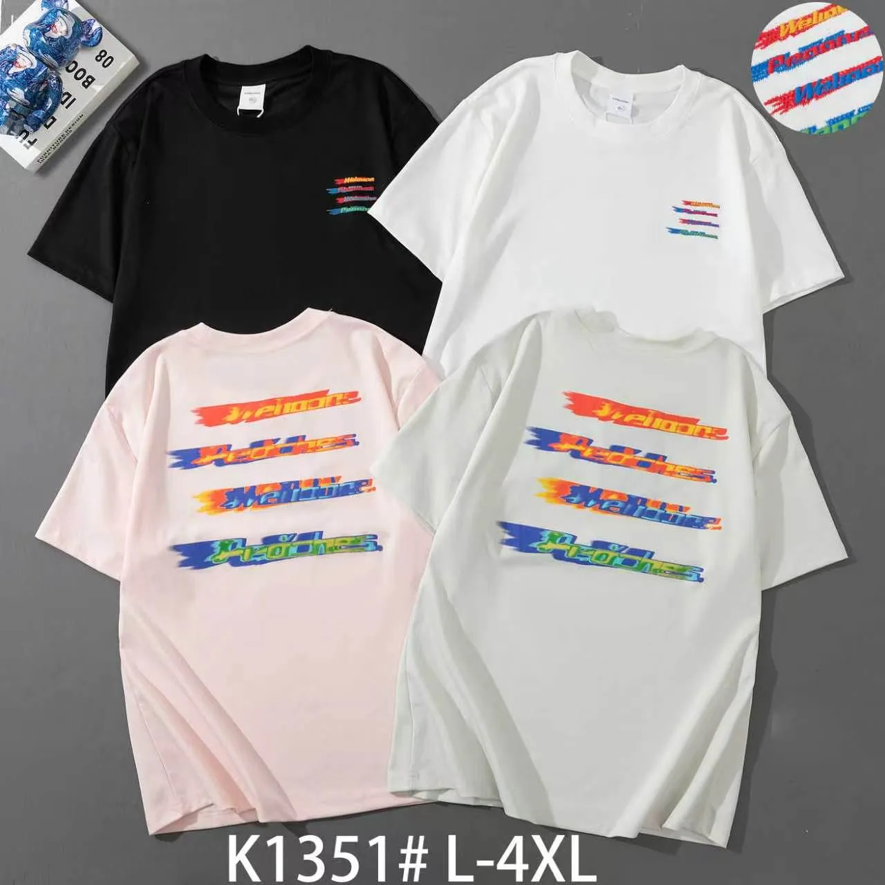 Style K1351 Double-Face · 200 gsm on model