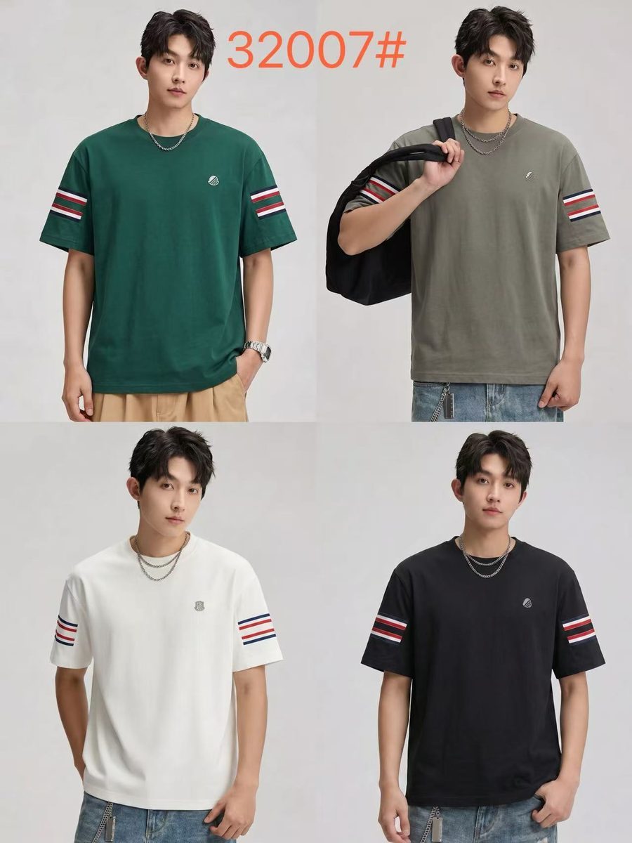 Style 32007 custom men's t-shirt on model