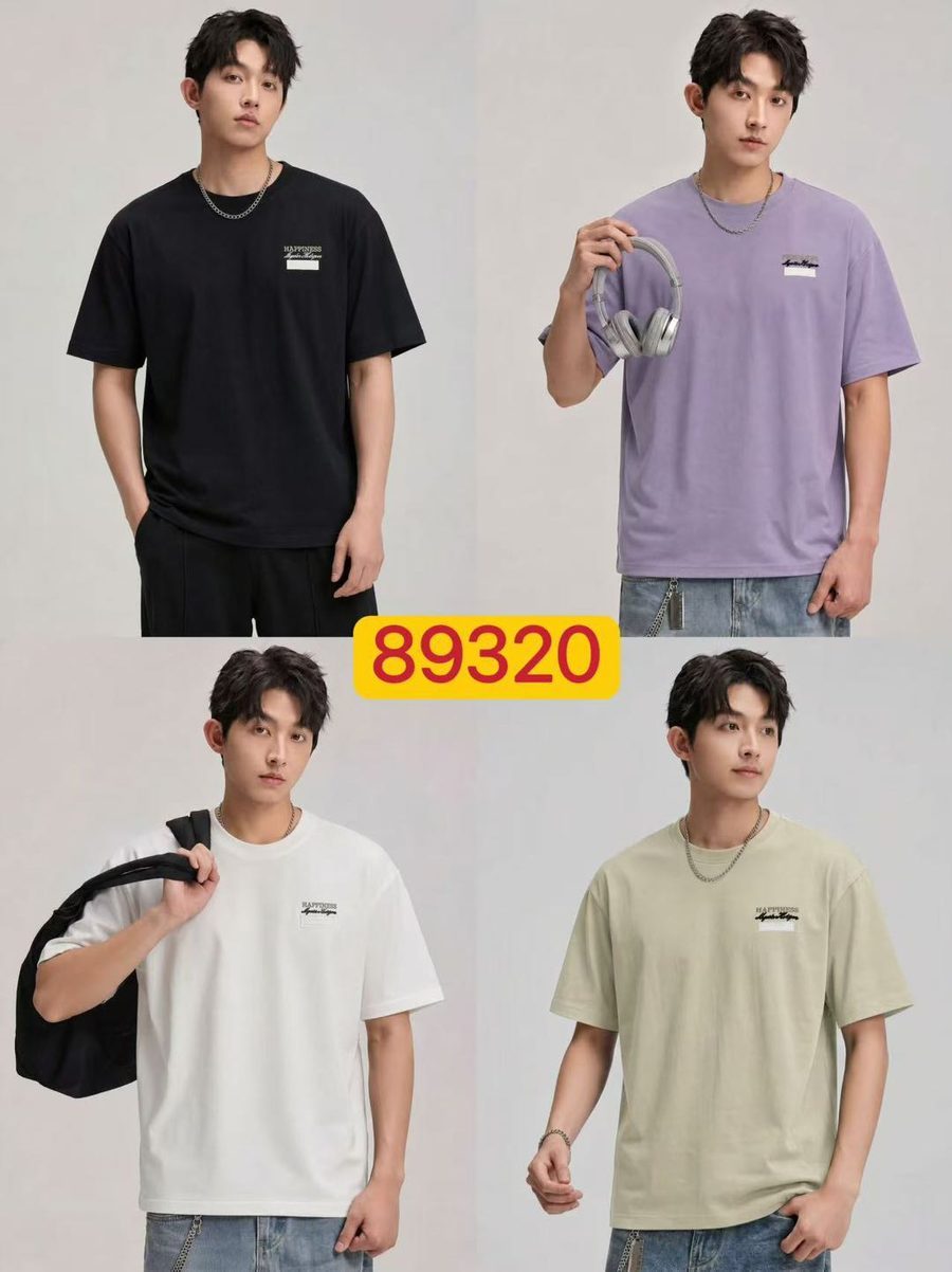 Style 89320 custom men's t-shirt on model