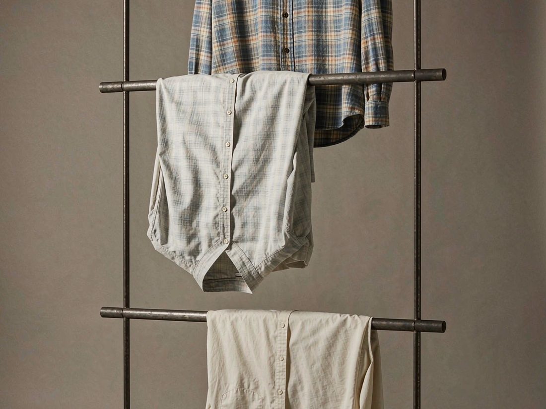 Premium refined menswear tops